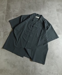 MANYMENMANYMINDS / AIRLEAKFABRIC/半袖オープンカラーシャツ