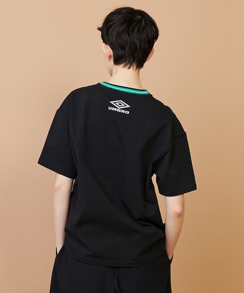 FRAPBOIS(フラボア)の「UMBRO TEE-SHIRT(Tシャツ/カットソー・レディース・ホワイト/ブラック・2/1)」の11枚目の写真