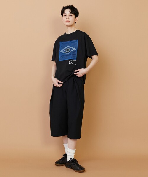 FRAPBOIS(フラボア)の「UMBRO TEE-SHIRT(Tシャツ/カットソー・レディース・ホワイト/ブラック・2/1)」の14枚目の写真