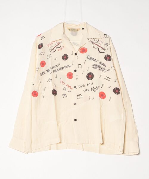 schott(ショット)の「Schott/ROCK'N ROLL RAYON SHIRT(シャツ/ブラウス・メンズ・オフホワイト・L)」の1枚目の写真