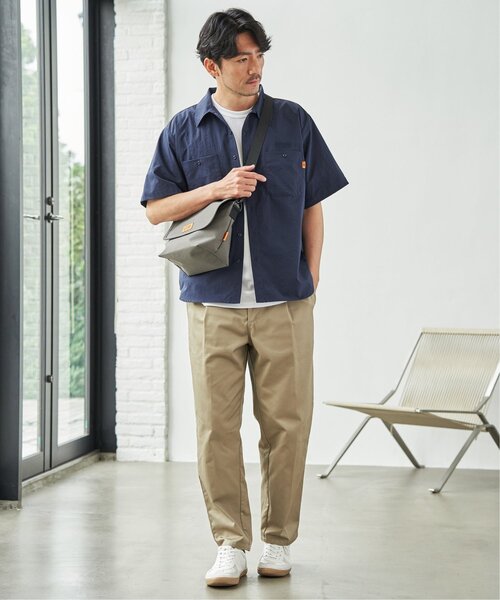 UNIVERSAL OVERALL（ユニバーサルオーバーオール）の「UNIVERSAL OVERALL ユニバーサルオーバーオール dailyタックテーパードパンツ（その他パンツ・メンズ・ブラック/ベージュ/チャコール・M/L/XL）」の11枚目の写真