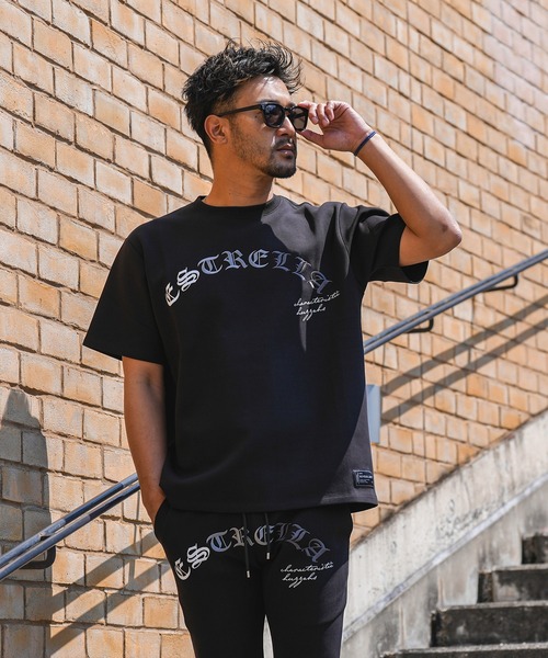 adamsJUGGLER（アダムスジャグラー）の「RTEG FA&MGティー（Tシャツ/カットソー・メンズ・グレー/ブラック・S/M/L/XL）」の2枚目の写真
