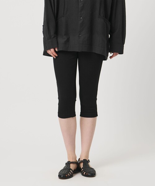 Pheeta（フィータ）の「＜Pheeta＞Greta レギンス / PH015C-CU4（その他パンツ・レディース・ブラック/グレー系/ダークブラウン・FREE）」の2枚目の写真