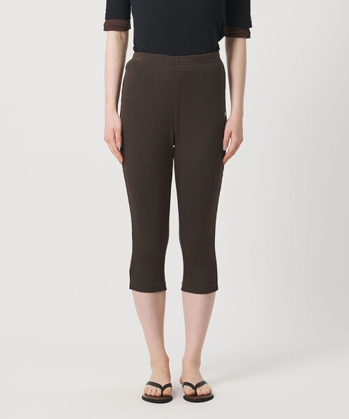 Pheeta（フィータ）の「＜Pheeta＞Greta レギンス / PH015C-CU4（その他パンツ・レディース・ブラック/グレー系/ダークブラウン・FREE）」の6枚目の写真