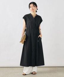 【WEB限定】ウォッシャブルジョーゼットワンピース