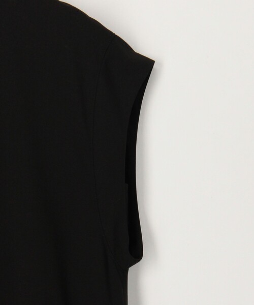 NOLLEY’S（ノーリーズ）の「【WEB限定】ウォッシャブルジョーゼットワンピース（ワンピース・レディース・チャコールグレー/ブラック・38）」の11枚目の写真