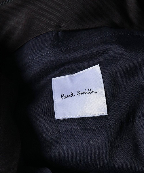 Paul Smith(ポールスミス)の「マイクロハウンドトゥース テーパードトラウザーズ / 163164 074Y(その他パンツ・メンズ・ネイビー/ブルー・MEDIUM/SMALL/XX-LARGE/X-LARGE/LARGE)」の4枚目の写真