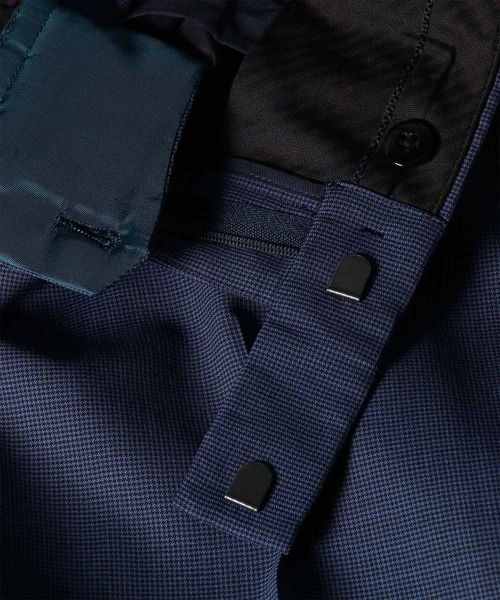 Paul Smith(ポールスミス)の「マイクロハウンドトゥース テーパードトラウザーズ / 163164 074Y(その他パンツ・メンズ・ネイビー/ブルー・MEDIUM/SMALL/XX-LARGE/X-LARGE/LARGE)」の8枚目の写真