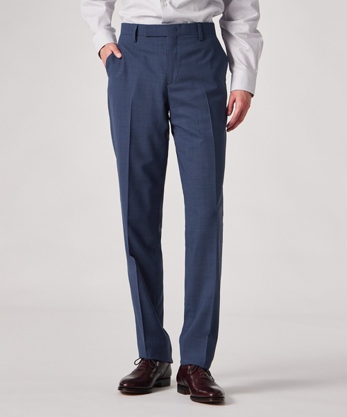 Paul Smith(ポールスミス)の「マイクロハウンドトゥース テーパードトラウザーズ / 163164 074Y(その他パンツ・メンズ・ネイビー/ブルー・MEDIUM/SMALL/XX-LARGE/X-LARGE/LARGE)」の13枚目の写真