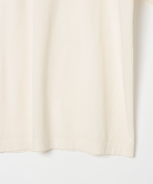 HEREIAM（ヘレイアム）の「【HEREIAM】ユニセックス/ピグメントクラッシュＴ（Tシャツ/カットソー・レディース・ブラック系/ライム/アイボリー・FREE）」の12枚目の写真