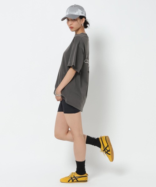 HEREIAM(ヘレイアム)の「【HEREIAM】ユニセックス/ピグメントクラッシュT(Tシャツ/カットソー・レディース・ブラック系/ライム/アイボリー・FREE)」の5枚目の写真