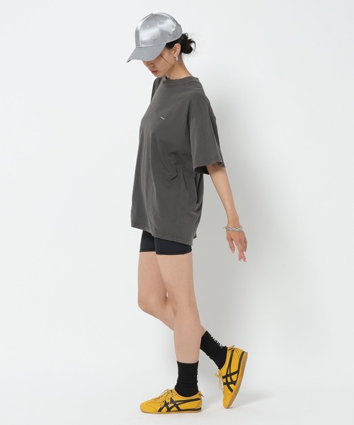 HEREIAM(ヘレイアム)の「【HEREIAM】ユニセックス/ピグメントクラッシュT(Tシャツ/カットソー・レディース・ブラック系/ライム/アイボリー・FREE)」の6枚目の写真