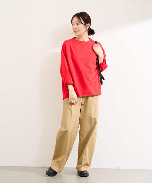 RIDING HIGH(ライディングハイ)の「《追加》別注【RIDING HIGH/ライディングハイ】7.5ozインレーカットオフTEE(Tシャツ/カットソー・レディース・パープル/ホワイト/レッド/グリーン/ブラック・FREE)」の18枚目の写真
