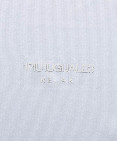 1PIU1UGUALE3 RELAX (ウノピゥウノウグァーレトレ リラックス)の「1PIU1UGUALE3 RELAX(ウノピゥウノウグァーレトレ リラックス)ラインロゴラッシュガードロングTシャツ(Tシャツ/カットソー・メンズ・ブラック/ホワイト・XXL/XL/L/M/S)」の15枚目の写真