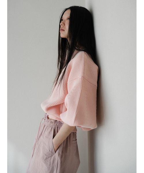 Katrin TOKYO（カトリーントーキョー）の「architect sleeve knit（ニット/セーター・レディース・ピンク/ブルー/アイボリー・FREE/XS）」の8枚目の写真