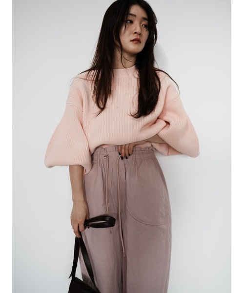 Katrin TOKYO（カトリーントーキョー）の「architect sleeve knit（ニット/セーター・レディース・ピンク/ブルー/アイボリー・FREE/XS）」の22枚目の写真