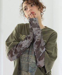 PAGEBOY（ページボーイ）の「《UNISEX》アソートシアートップス / レイヤードトップス / チェック / カモフラ / 長袖（Tシャツ/カットソー）」
