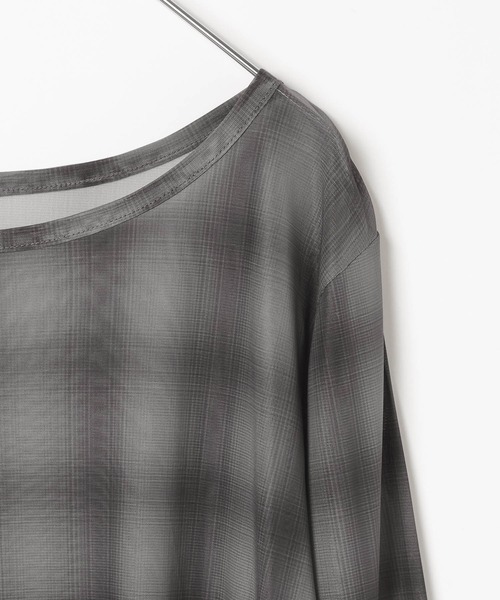 PBLIM(ページボーイリム)の「《UNISEX》アソートシアートップス(Tシャツ/カットソー・レディース・ブルー/ブラック・FREE)」の6枚目の写真