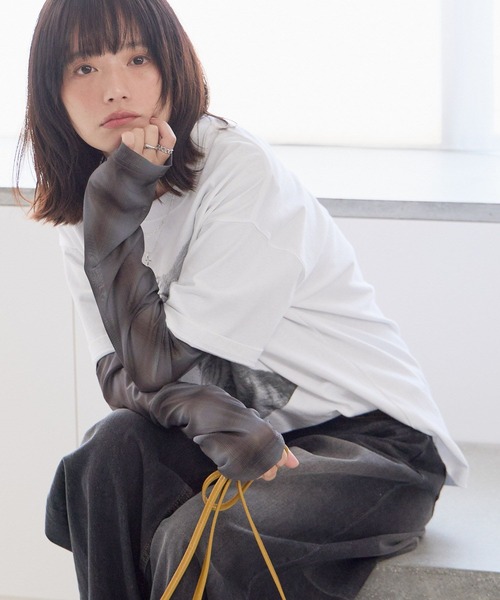 PBLIM(ページボーイリム)の「《UNISEX》アソートシアートップス(Tシャツ/カットソー・レディース・ブルー/ブラック・FREE)」の20枚目の写真