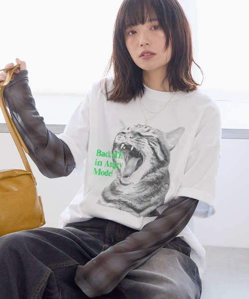 PBLIM(ページボーイリム)の「《UNISEX》アソートシアートップス(Tシャツ/カットソー・レディース・ブルー/ブラック・FREE)」の21枚目の写真