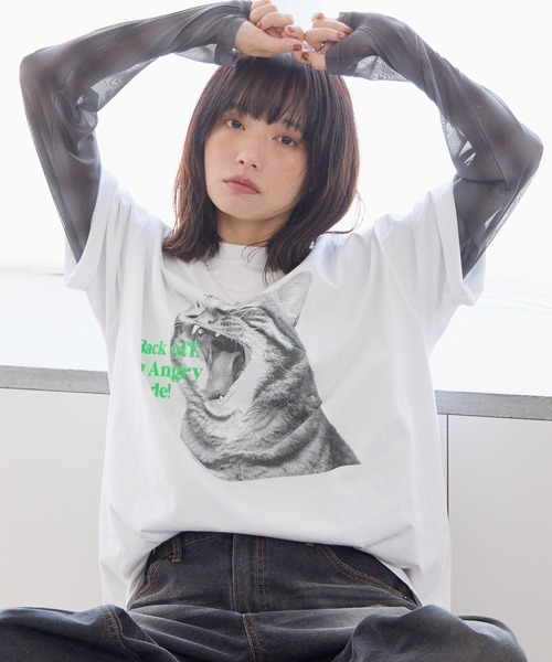 PBLIM(ページボーイリム)の「《UNISEX》アソートシアートップス(Tシャツ/カットソー・レディース・ブルー/ブラック・FREE)」の22枚目の写真