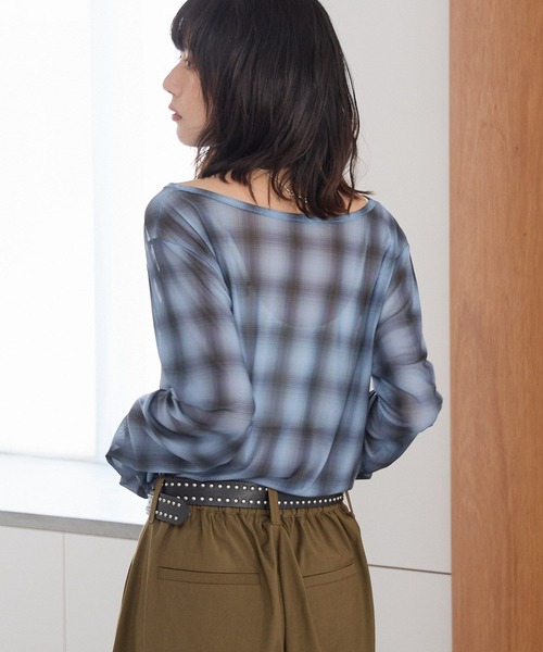 PBLIM(ページボーイリム)の「《UNISEX》アソートシアートップス(Tシャツ/カットソー・レディース・ブルー/ブラック・FREE)」の16枚目の写真