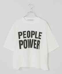 KATHARINE HAMNETT（キャサリンハムネット）の「《別注 / 追加》KATHARINE HAMNETT / キャサリンハムネット SLOGAN TEE（Tシャツ/カットソー）」