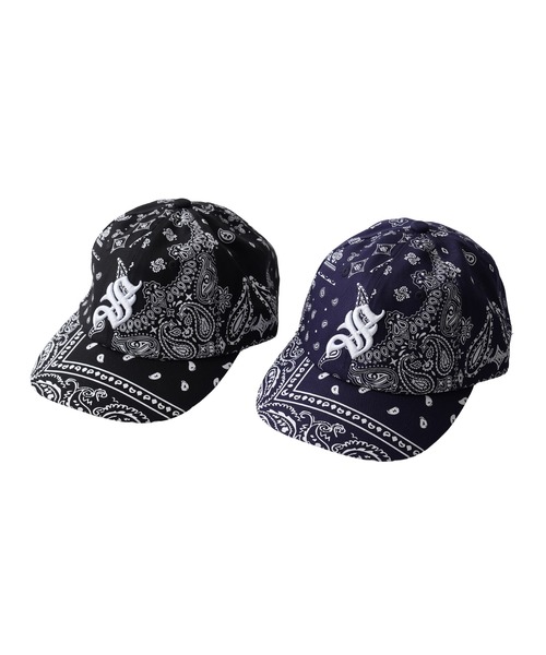 Subciety（サブサエティ）の「Bandanna low cap（キャップ・メンズ・ブラック/ネイビー・FREE）」の3枚目の写真