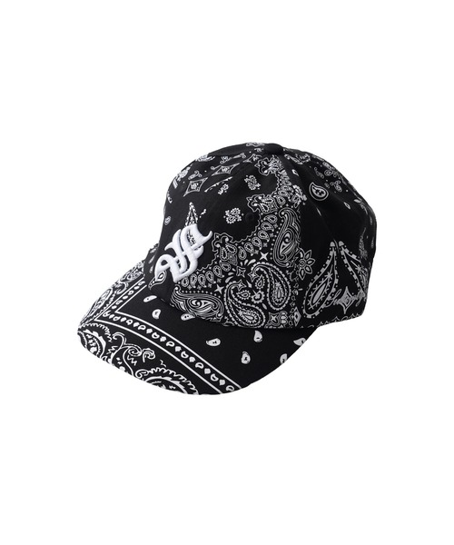 Subciety（サブサエティ）の「Bandanna low cap（キャップ・メンズ・ブラック/ネイビー・FREE）」の4枚目の写真