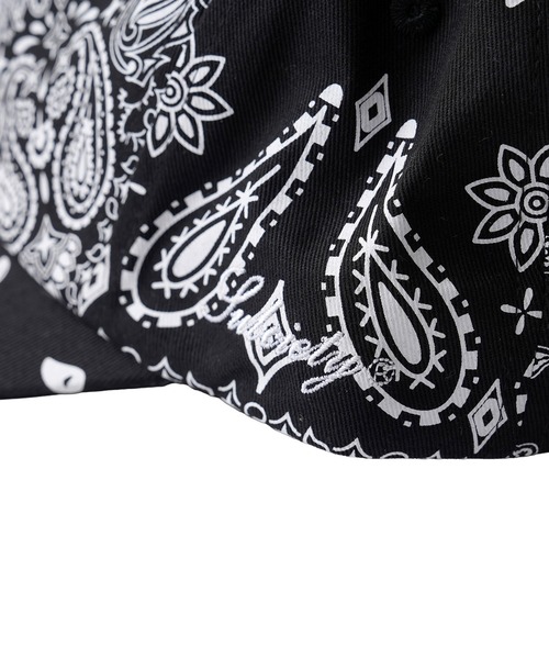 Subciety（サブサエティ）の「Bandanna low cap（キャップ・メンズ・ブラック/ネイビー・FREE）」の6枚目の写真