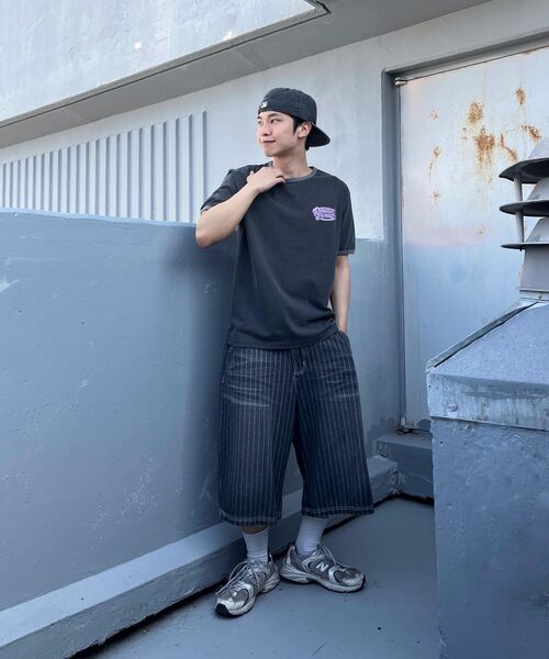 UNKNOWN PLANET（アンノウンプラネット）の「[UNP] ピグメントダイングラフィックリンガーTシャツチャコール（Tシャツ/カットソー・レディース・その他・SMALL/MEDIUM）」の17枚目の写真