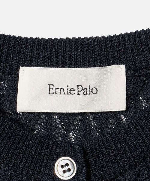 6(ロク)の「【別注】<Ernie Palo for 6>OPEN WORK KNIT VEST/ニットベスト(ベスト・レディース・ネイビー/ライトピンク・38)」の10枚目の写真