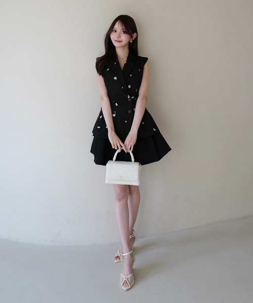EIMY ISTOIRE(エイミーイストワール)の「POM SHORT PANTS(その他パンツ・レディース・ブラック/アイボリー/ベージュ・38/36)」の19枚目の写真