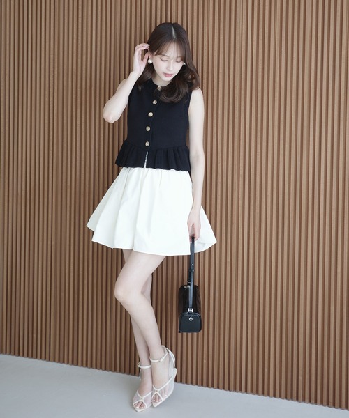 EIMY ISTOIRE(エイミーイストワール)の「POM SHORT PANTS(その他パンツ・レディース・ブラック/アイボリー/ベージュ・38/36)」の22枚目の写真