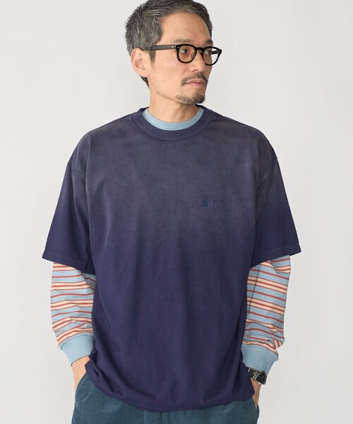 SHIPS(シップス)の「AIRTOWNE: ブリーチ Tシャツ(Tシャツ/カットソー・メンズ・ネイビー/ブラック・MEDIUM/LARGE/X-LARGE)」の4枚目の写真