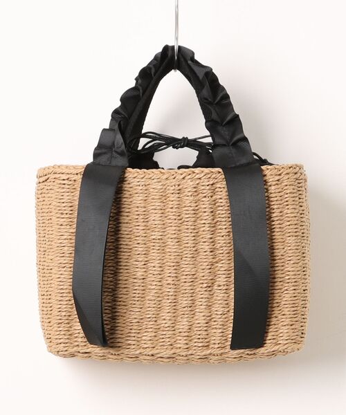 Paradise Picnic(パラダイスピクニック)の「フリルハンドルかごBAG(ハンドバッグ・レディース・モカ・FREE)」の12枚目の写真