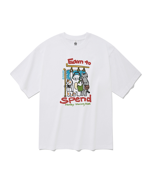 RADINEO(ラディネオ)の「スペンド 半袖Tシャツ ホワイト(Tシャツ/カットソー・レディース・その他・MEDIUM/LARGE/X-LARGE/SMALL)」の2枚目の写真