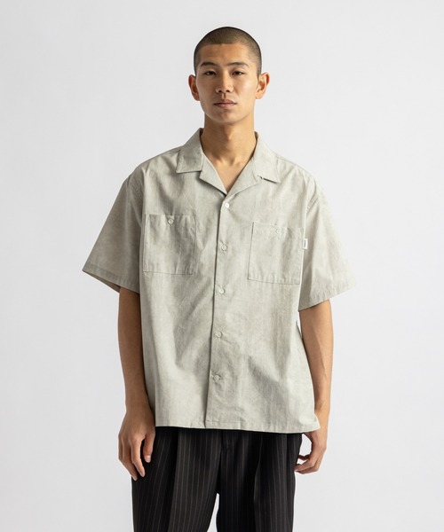 Saturdays NYC(サタデーズ ニューヨークシティ )の「Canty Open Collar SS Shirt(シャツ/ブラウス・メンズ・ライトグレー/ベージュ/ブルー/チャコールグレー・S/L/XL/M)」の17枚目の写真