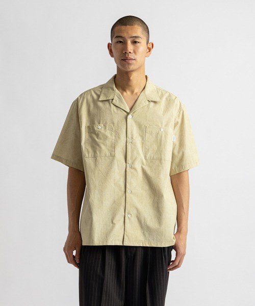 Saturdays NYC(サタデーズ ニューヨークシティ )の「Canty Open Collar SS Shirt(シャツ/ブラウス・メンズ・ライトグレー/ベージュ/ブルー/チャコールグレー・S/L/XL/M)」の19枚目の写真