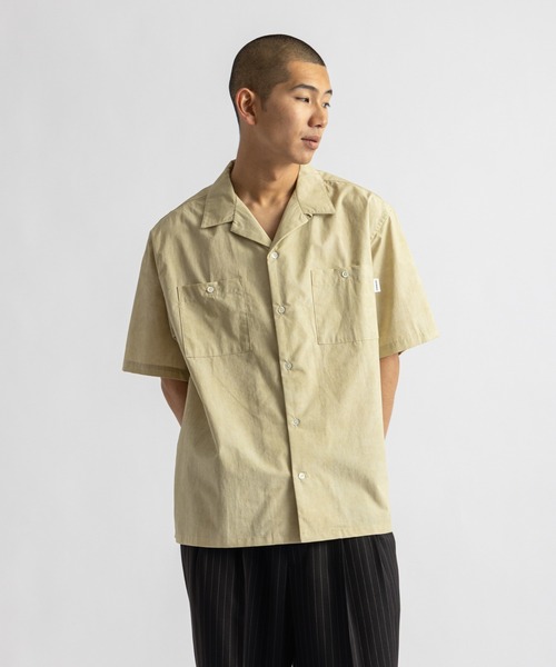 Saturdays NYC(サタデーズ ニューヨークシティ )の「Canty Open Collar SS Shirt(シャツ/ブラウス・メンズ・ライトグレー/ベージュ/ブルー/チャコールグレー・S/L/XL/M)」の20枚目の写真