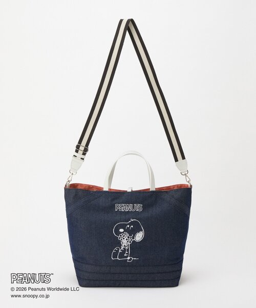 russet（ラシット）の「《PEANUTS×russet》リバーシブルビッグトートバッグ（トートバッグ・レディース・ブルー系その他/インディゴブルー・FREE）」の11枚目の写真