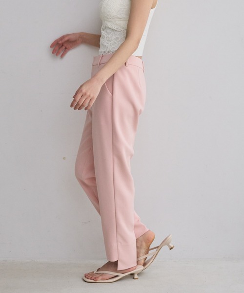 BIRTHDAY BASH(バースデイバッシュ)の「BB SABRINA TAPERED COLOR PANTS(BBテーパードサブリナパンツ)(その他パンツ・レディース・ピンク/ブラック/サックスブルー/アイボリー・SMALL/MEDIUM/LARGE)」の12枚目の写真