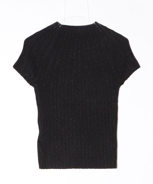Guess(ゲス)の「PERILLA Sheer Yoke Top ニット 半袖(ニット/セーター・レディース・ブラック/ライトブルー・X-SMALL/SMALL/LARGE/MEDIUM)」の9枚目の写真