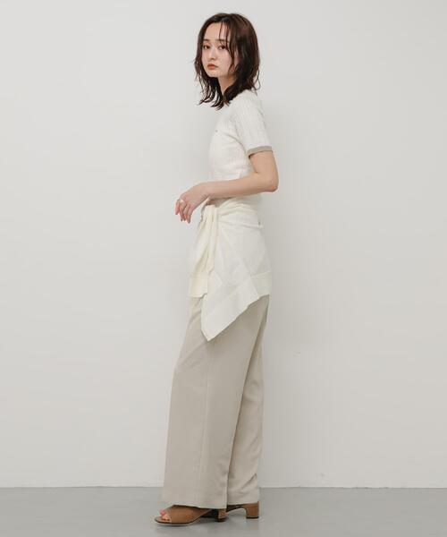 SENSE OF PLACE by URBAN RESEARCH(センスオブプレイスバイアーバンリサーチ)の「ベロアワイドベルトミュール(サンダル・レディース・ブルー/ブラウン/ベージュ・MEDIUM/SMALL/LARGE)」の10枚目の写真