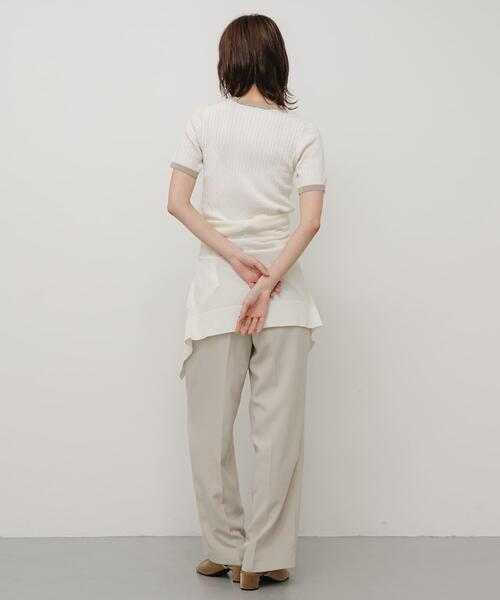 SENSE OF PLACE by URBAN RESEARCH(センスオブプレイスバイアーバンリサーチ)の「ベロアワイドベルトミュール(サンダル・レディース・ブルー/ブラウン/ベージュ・MEDIUM/SMALL/LARGE)」の11枚目の写真