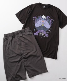 Disney | 【Disney/ディズニー】アースラ マレフィセント ルームウェア/プリントTシャツ＆ショートパンツ/セットアップ/ワンマイルウェア/2点セット/ユニセックス/レディース/メンズ(ルームウェア/パジャマ)