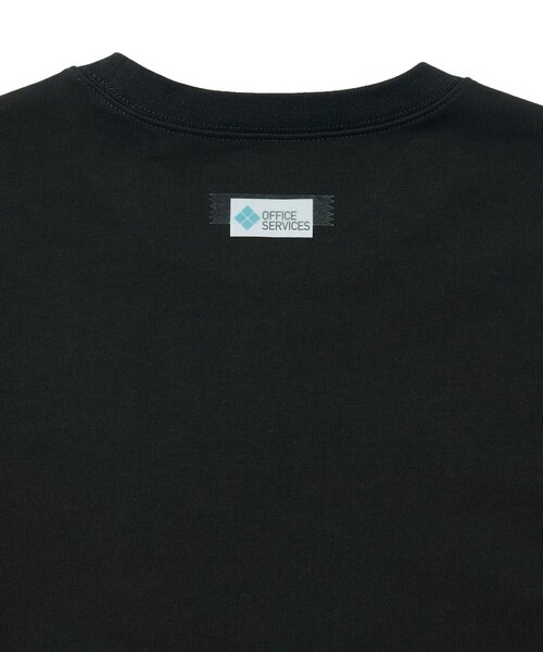 WHO'S WHO gallery（フーズフーギャラリー）の「【OFFICE SERVICES】 OFFICE CHAIR TEE（Tシャツ/カットソー・レディース・ホワイト/ブラック・LARGE/MEDIUM）」の8枚目の写真