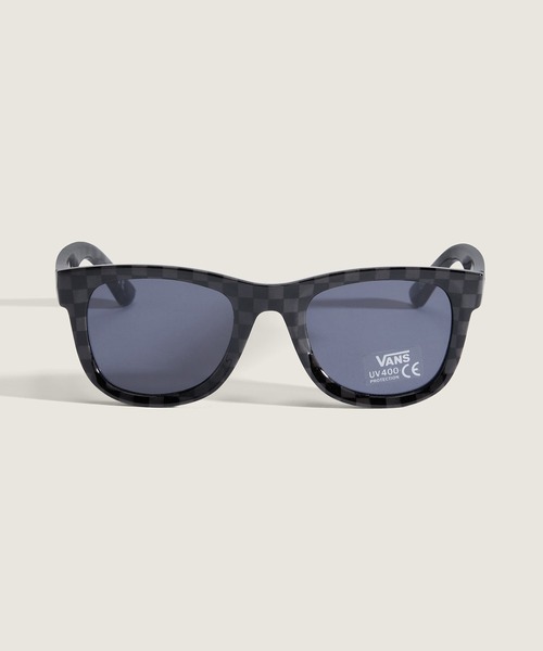 VANS（バンズ）の「SPICOLI サングラス / Spicoli Sunglasses Black/Charc VN000T0EBA51（サングラス・メンズ・ブラック×グレー・ONE SIZE）」の2枚目の写真