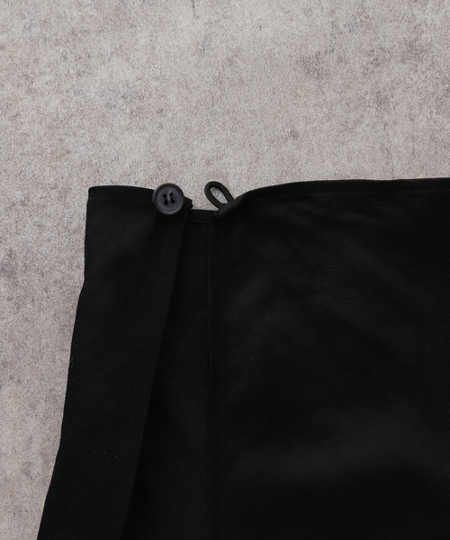 AP STUDIO（エーピーストゥディオ）の「【RUOHAN/ローハン】TULA WRAP SKIRT(Black)（スカート・レディース・ブラック・FREE）」の12枚目の写真