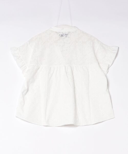 mien（ミアン）の「【mien別注】花柄刺繍レースブラウス（シャツ/ブラウス・レディース・オフホワイト/ブラック・38）」の10枚目の写真